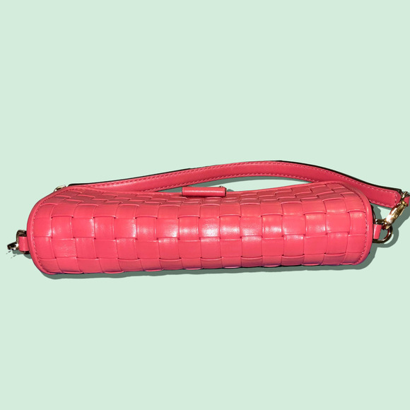 MICHAEL Michael Kors Small Bradshaw Woven Leather Shoulder Bag NWT - Picture 11 of 13